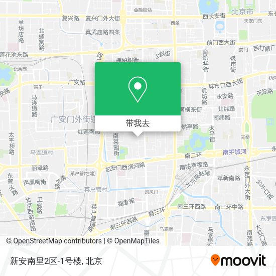 新安南里2区-1号楼地图
