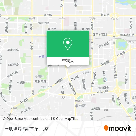 玉明珠烤鸭家常菜地图