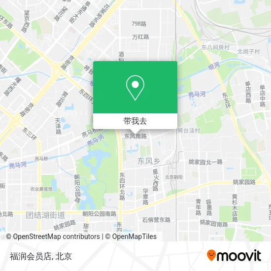 福润会员店地图