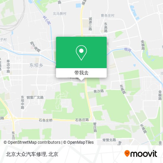北京大众汽车修理地图