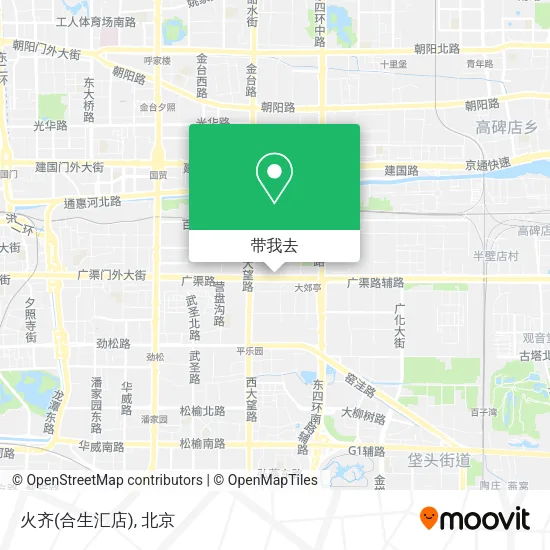 火齐(合生汇店)地图