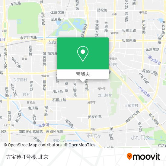 方宝苑-1号楼地图