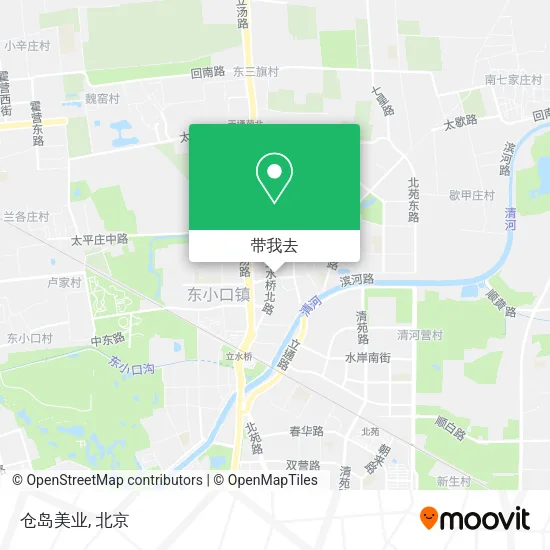 仓岛美业地图