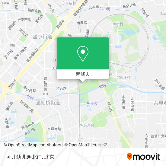 可儿幼儿园北门地图