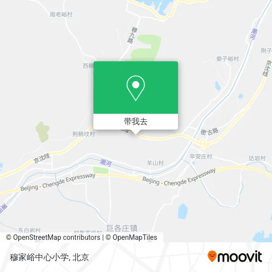 穆家峪中心小学地图