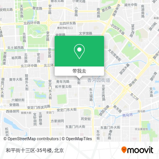 和平街十三区-35号楼地图