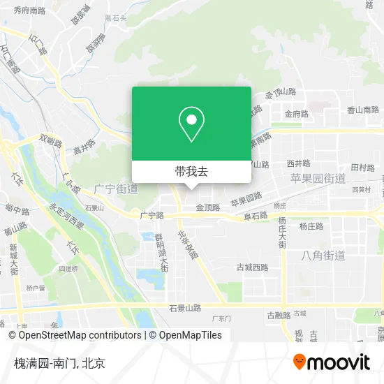 槐满园-南门地图