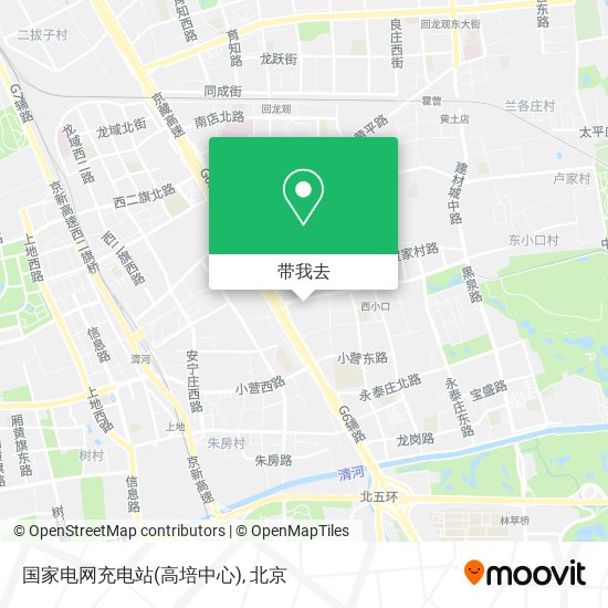 国家电网充电站(高培中心)地图