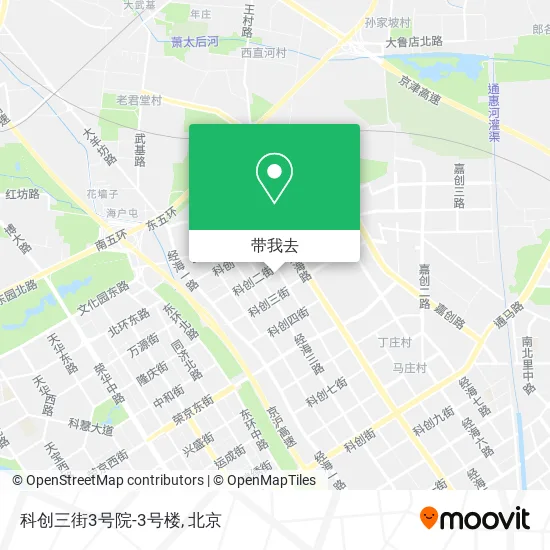科创三街3号院-3号楼地图