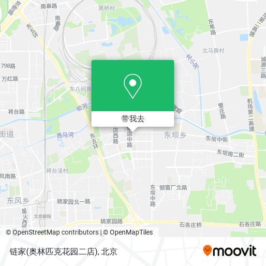 链家(奥林匹克花园二店)地图