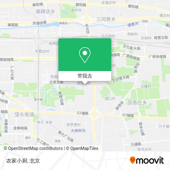 农家小厨地图