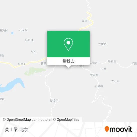 黄土梁地图