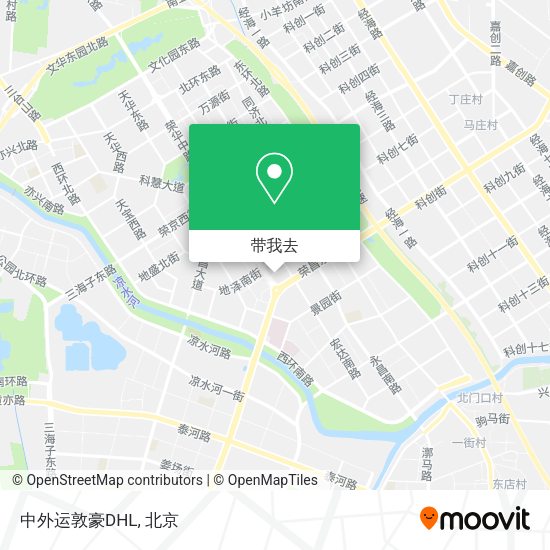 中外运敦豪DHL地图