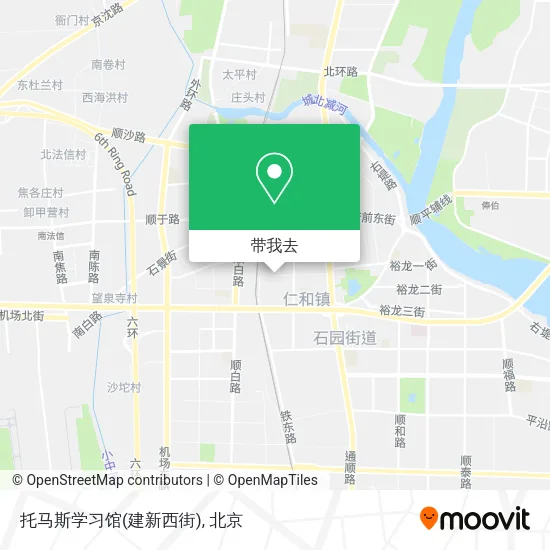 托马斯学习馆(建新西街)地图