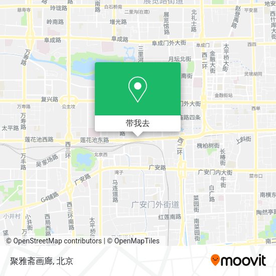 聚雅斋画廊地图