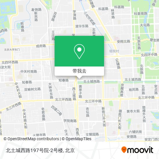 北土城西路197号院-2号楼地图