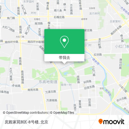 庑殿家苑B区-8号楼地图