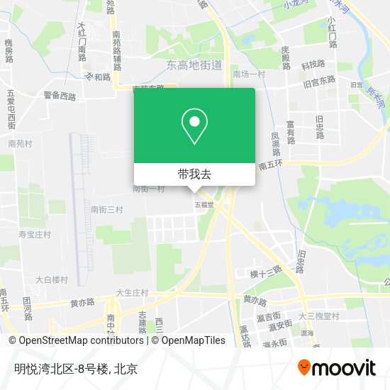 明悦湾北区-8号楼地图