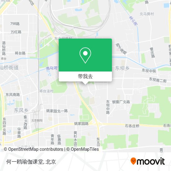 何一鸥瑜伽课堂地图