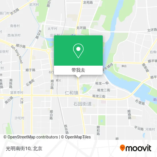 光明南街10地图