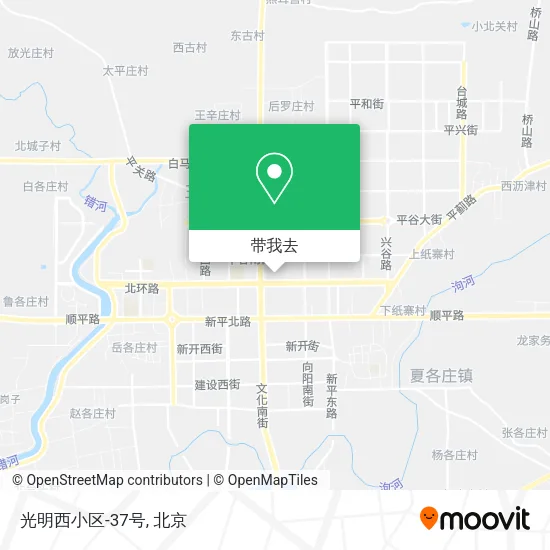 光明西小区-37号地图