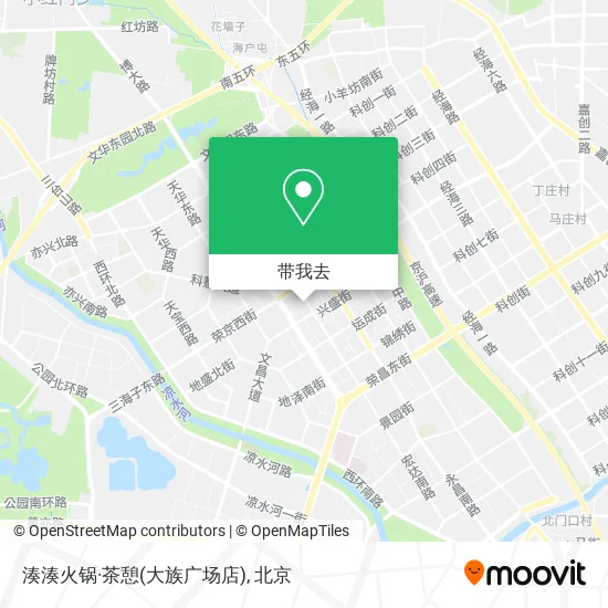 湊湊火锅·茶憩(大族广场店)地图