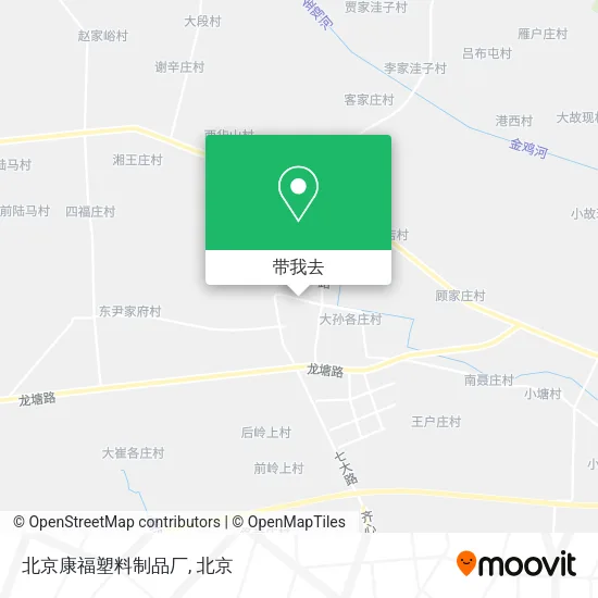 北京康福塑料制品厂地图