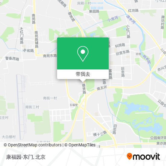 康福园-东门地图