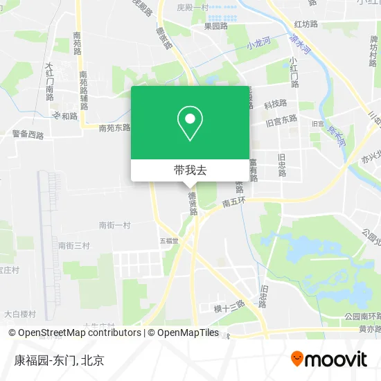 康福园-东门地图