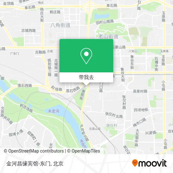 金河昌缘宾馆-东门地图