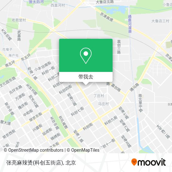 张亮麻辣烫(科创五街店)地图