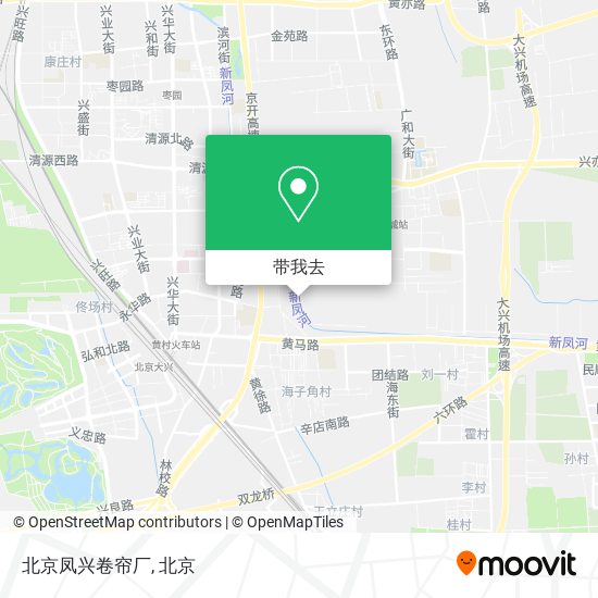 北京凤兴卷帘厂地图