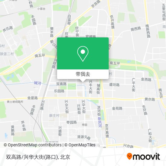 双高路/兴华大街(路口)地图