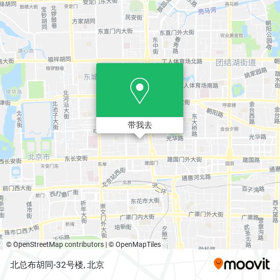 北总布胡同-32号楼地图