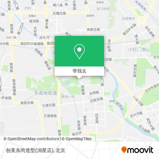创美东尚造型(润星店)地图