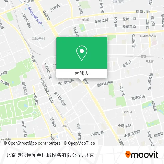 北京博尔特兄弟机械设备有限公司地图