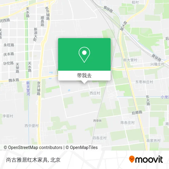 尚古雅居红木家具地图