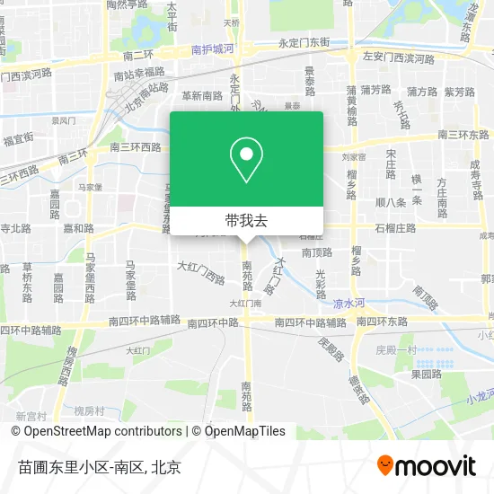 苗圃东里小区-南区地图