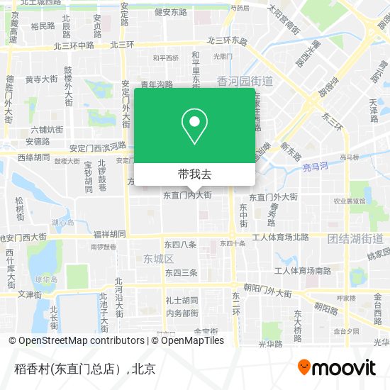 稻香村地图