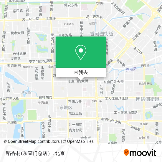 稻香村地图