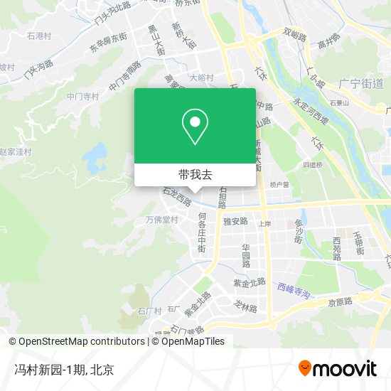冯村新园-1期地图