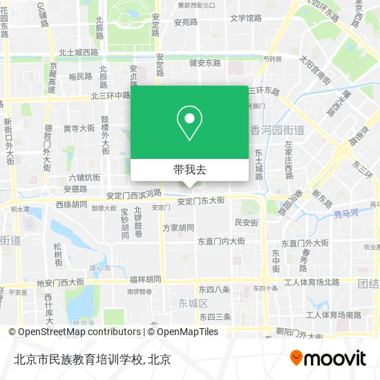 北京市民族教育培训学校地图