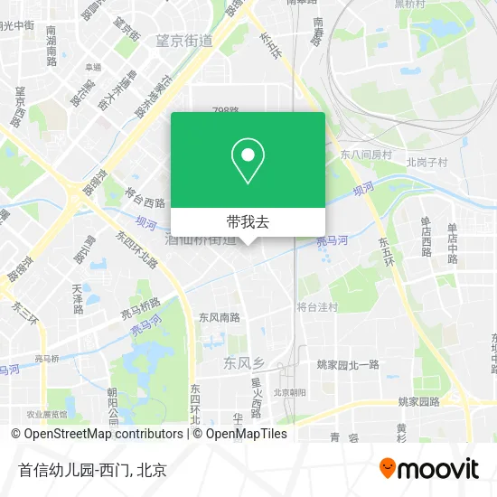 首信幼儿园-西门地图