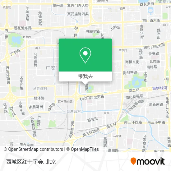 西城区红十字会地图