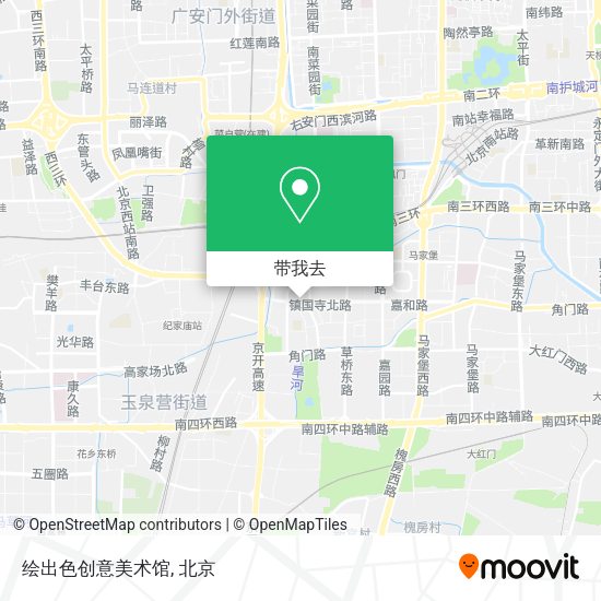 绘出色创意美术馆地图