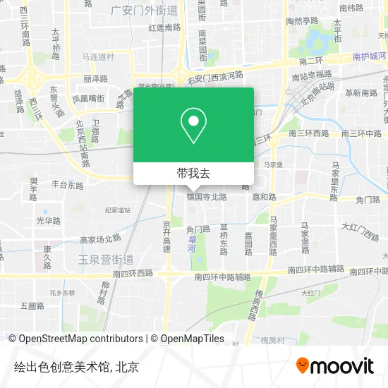绘出色创意美术馆地图