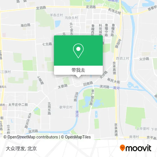 大众理发地图