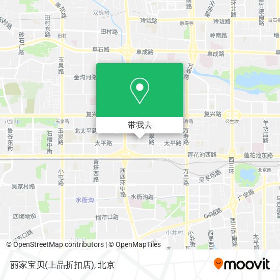 丽家宝贝(上品折扣店)地图