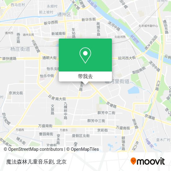 魔法森林儿童音乐剧地图