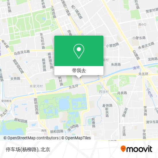 停车场(杨柳路)地图